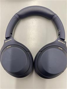 Sony - WH-1000XM4 Wireless Over-the-Ear Headphones - Midnight Blue